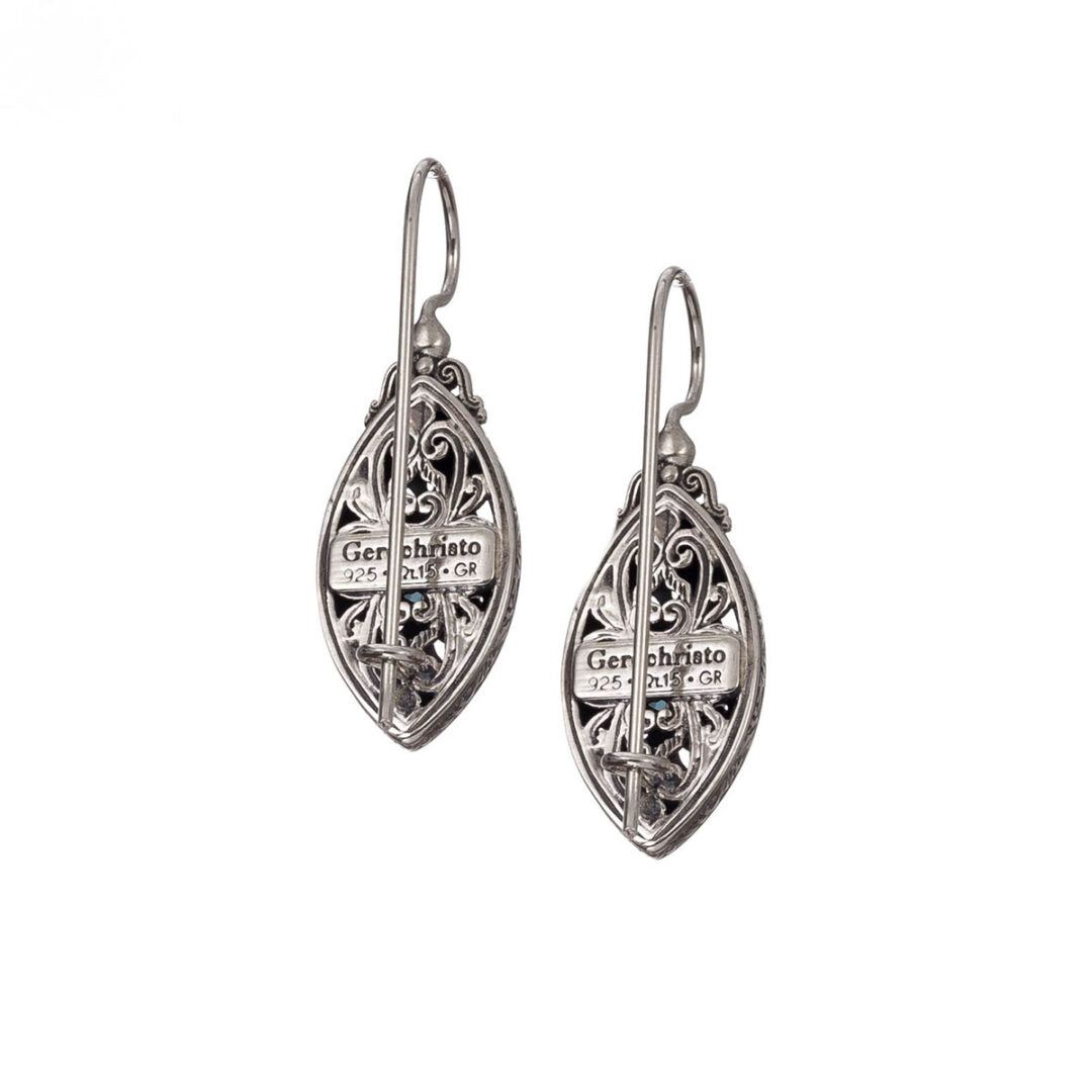 Gerochristo - Mediterranean earrings in 925 Sterling Silver