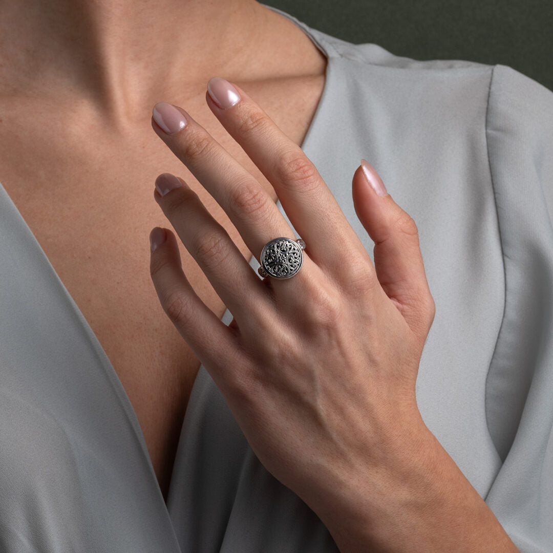 Gerochristo - Mediterranean Ring in Sterling Silver