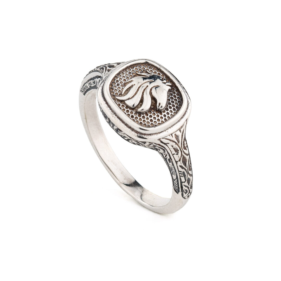 Gerochristo - Horse Ring in Sterling Silver
