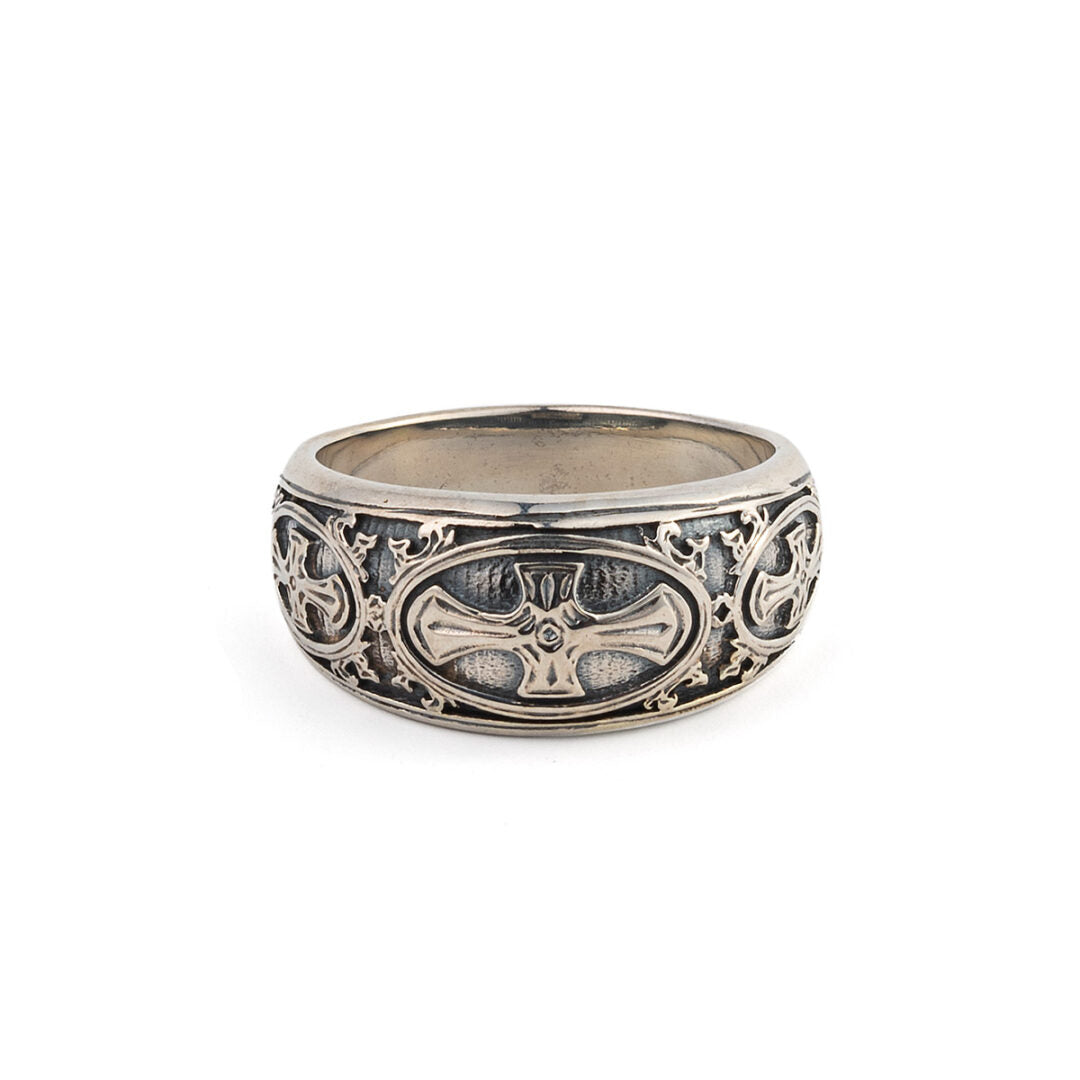 Gerochristo – Patmos ring in Sterling Silver