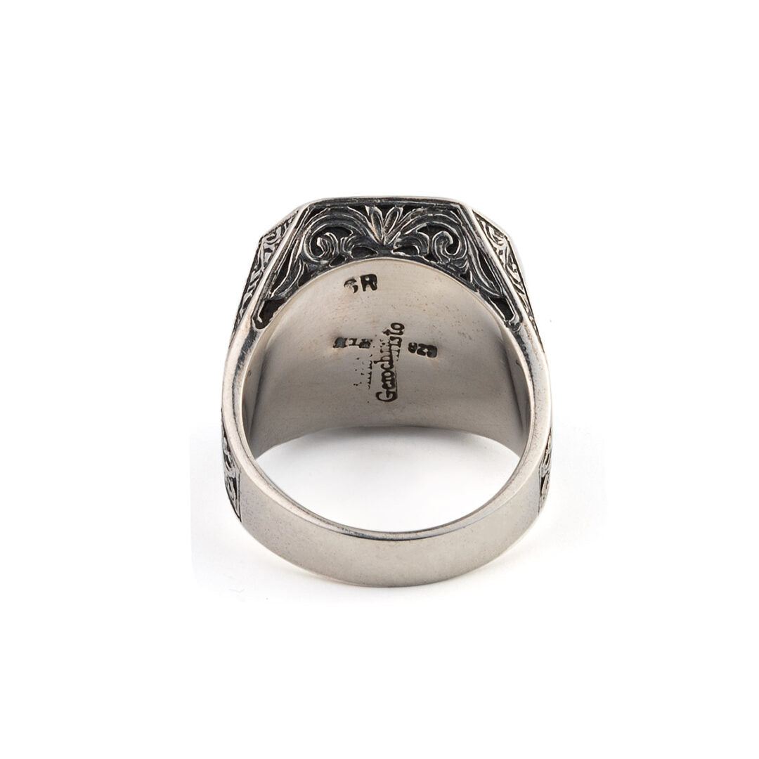 Gerochristo – Patmos Ring in Sterling Silver