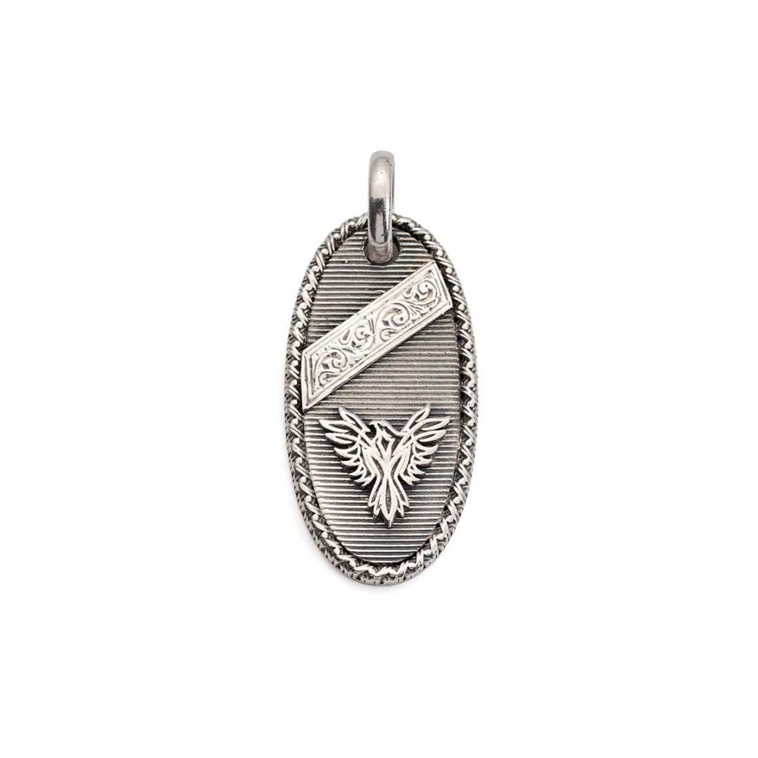 Gerochristo - Phoenix Pendant in Sterling Silver