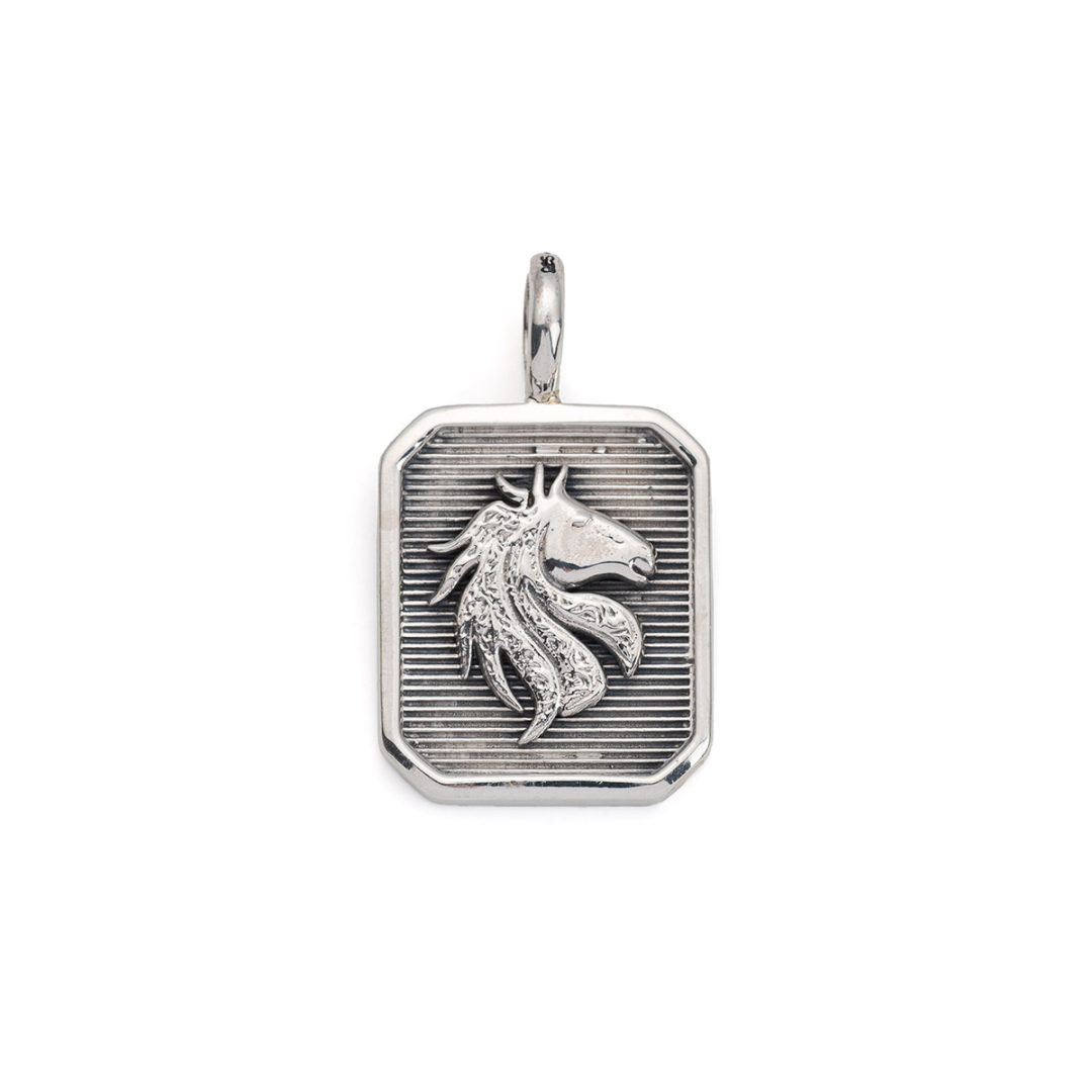 Gerochristo - Horse Pendant in Sterling Silver