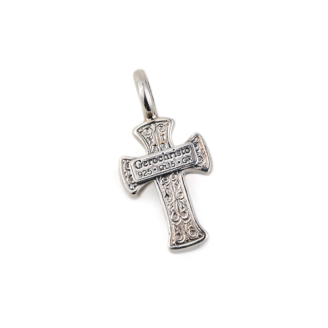 Gerochristo – Cross with Zircon 925 Sterling Silver