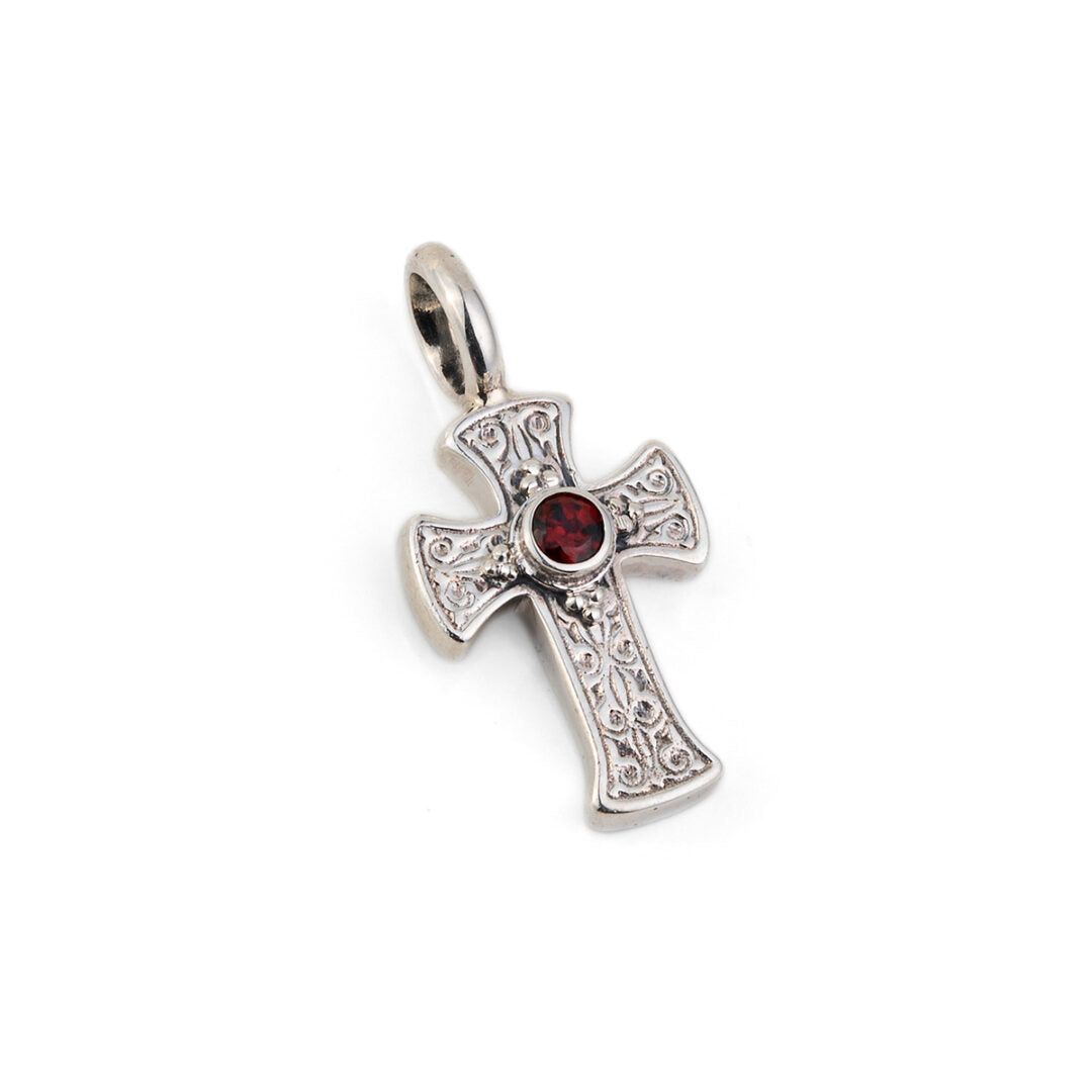 Gerochristo – Cross with Zircon 925 Sterling Silver