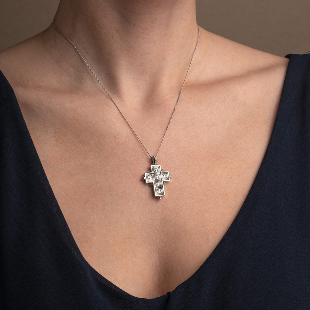 Gerochristo – Byzantine Cross 925 Sterling Silver