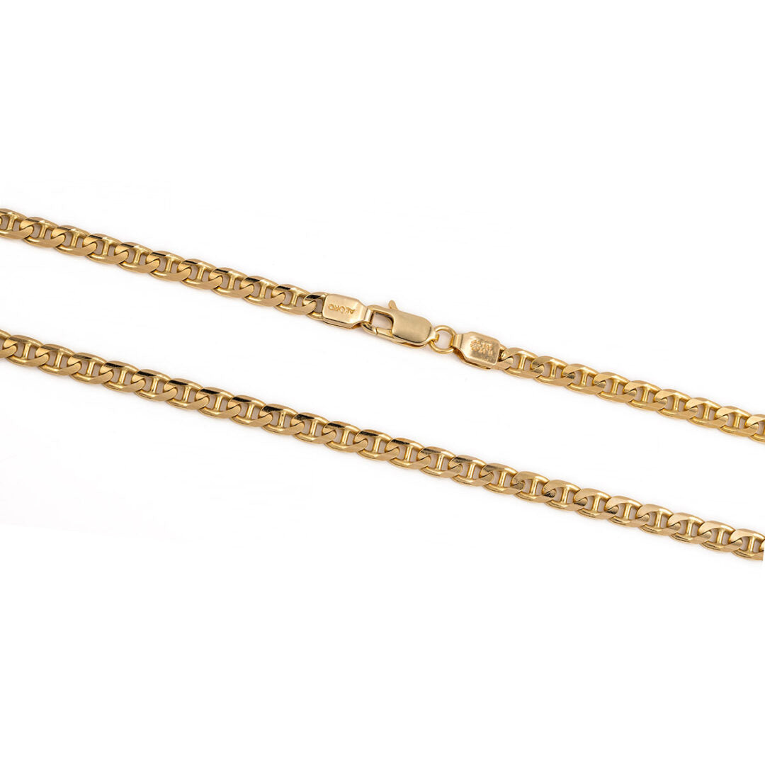 14K Gold Mariner Chain