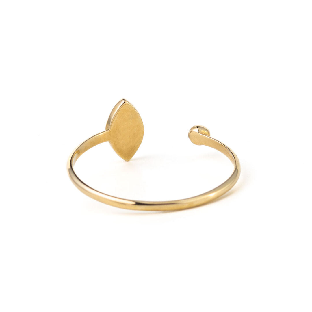 Open Eye Ring – 14K Yellow Gold
