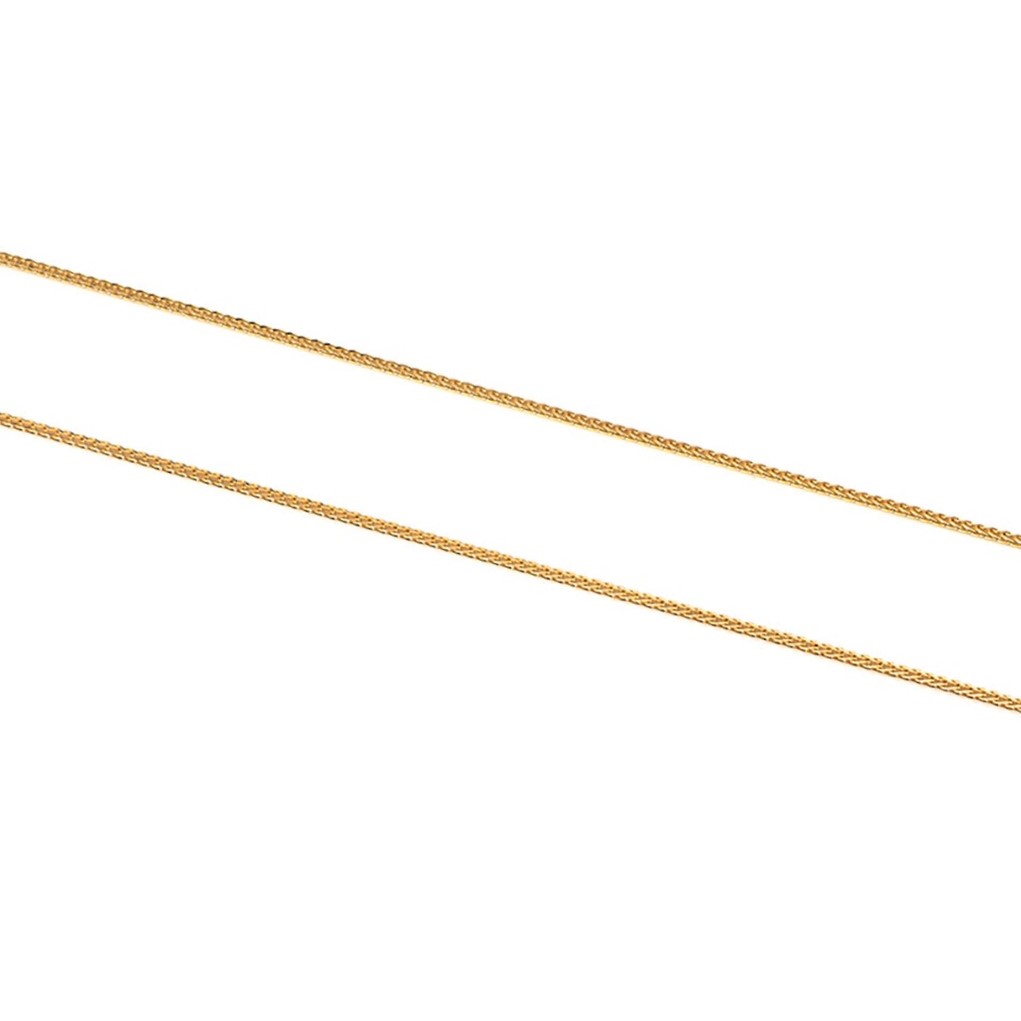 14K Gold Wheat Chain