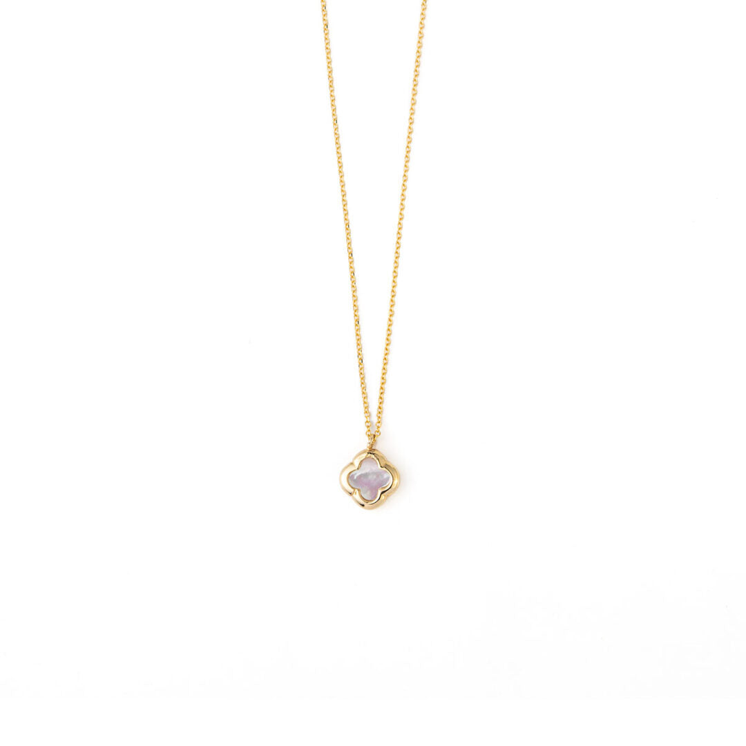 Four Leaf Clover Necklace - 14K Gold