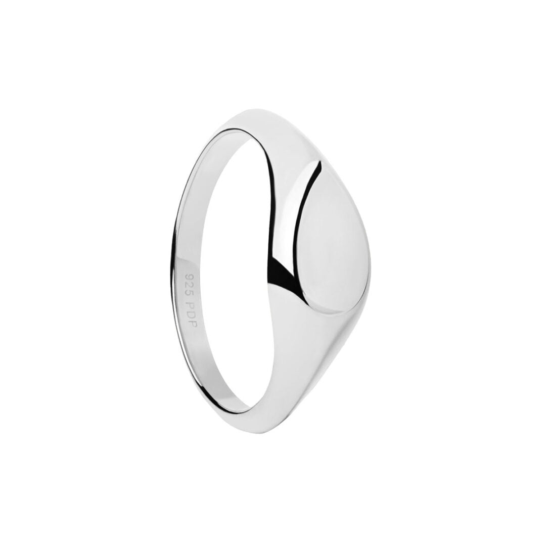 PDPAOLA Devi Stamp Silver Ring