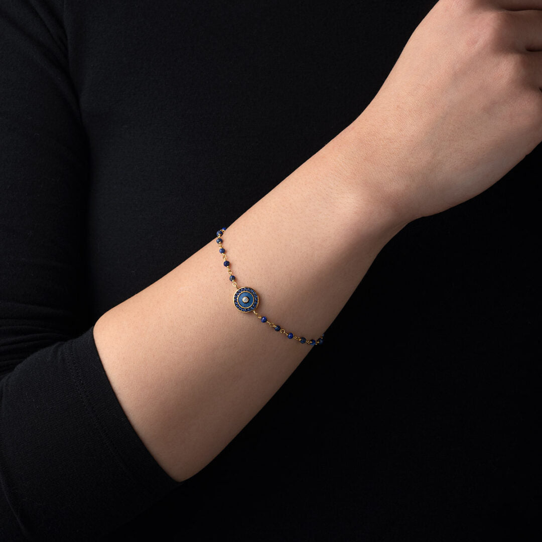 Rosary Bracelet with Round Eye