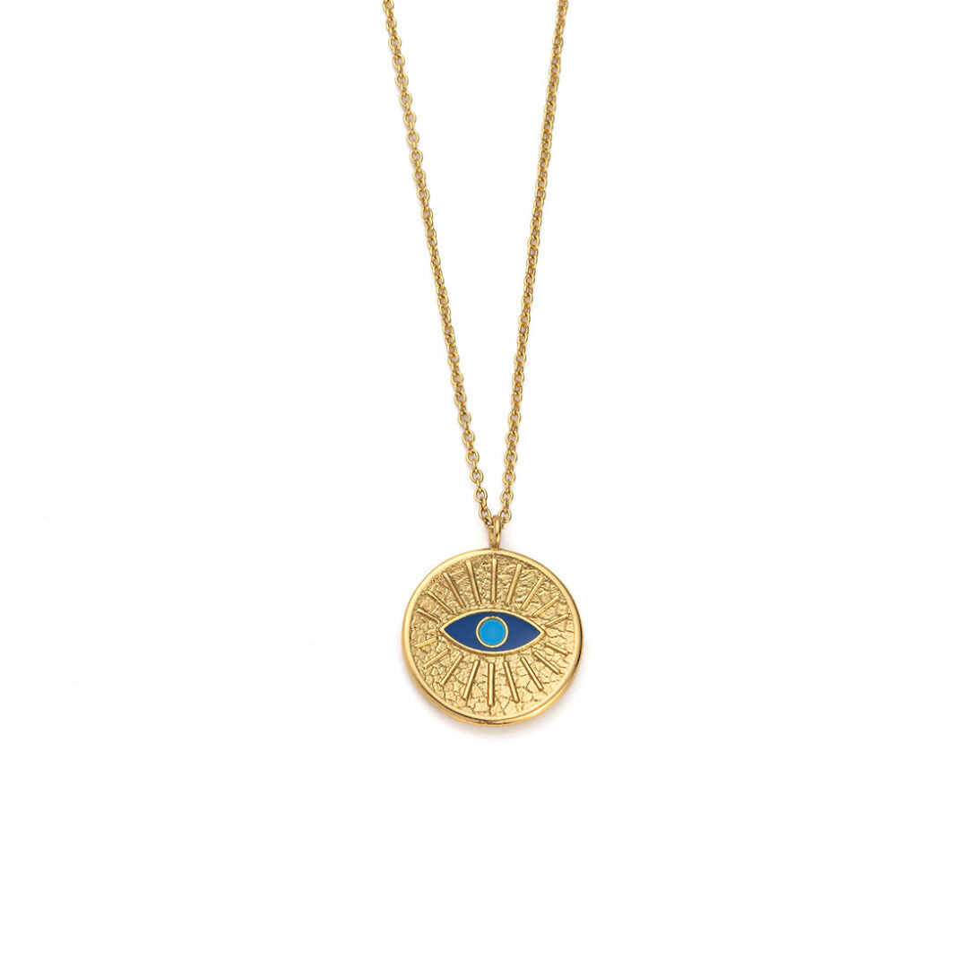 Sterling silver Eye Necklace
