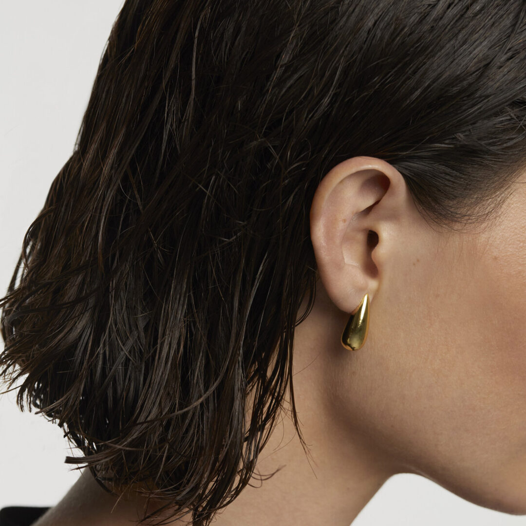PD Paola Large Sugar Gold Earrings