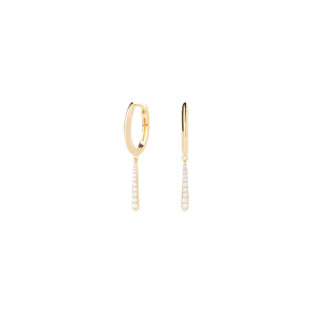 PDPAOLA Essentials Olga Mini Hoops Earrings