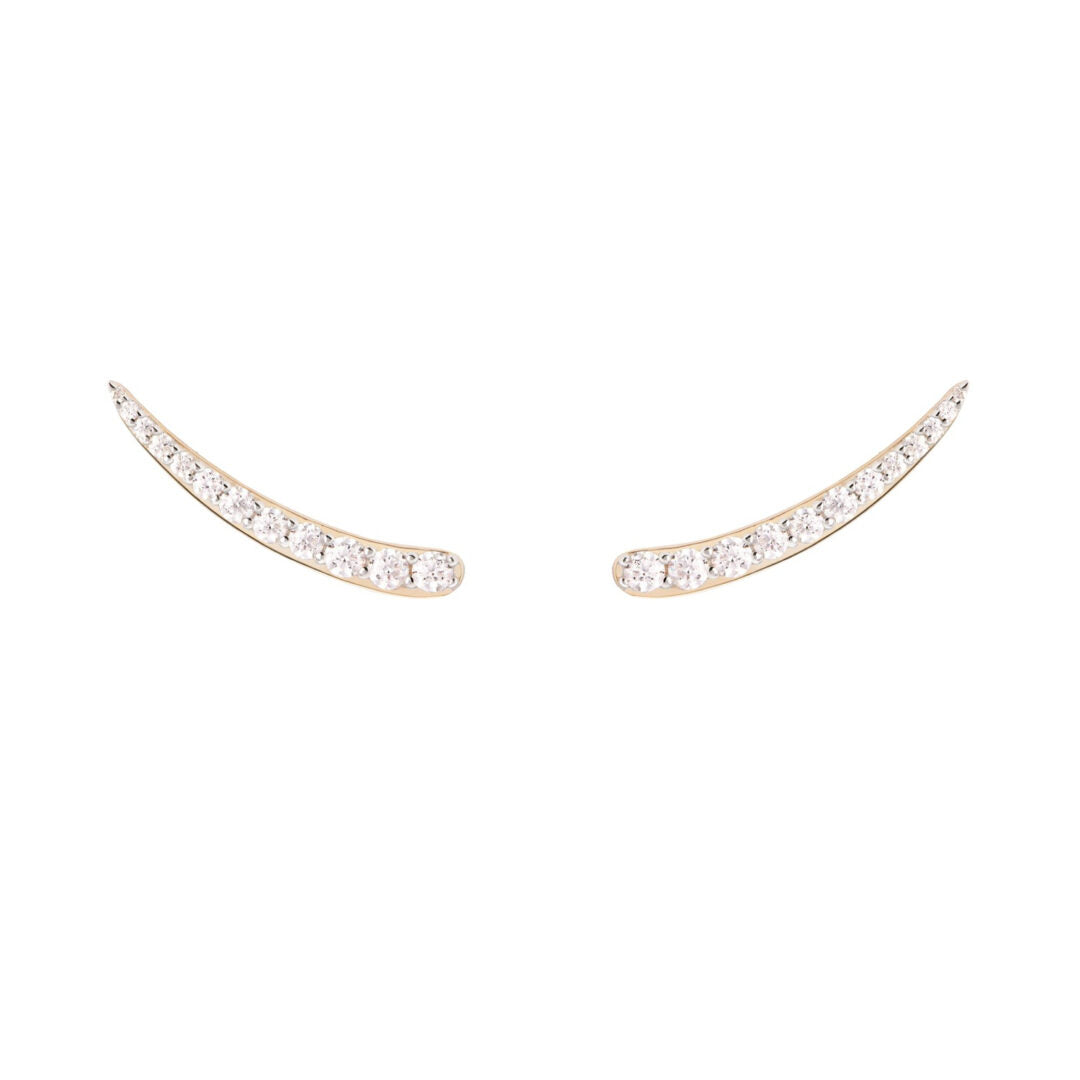PDPAOLA Riga climbing earrings