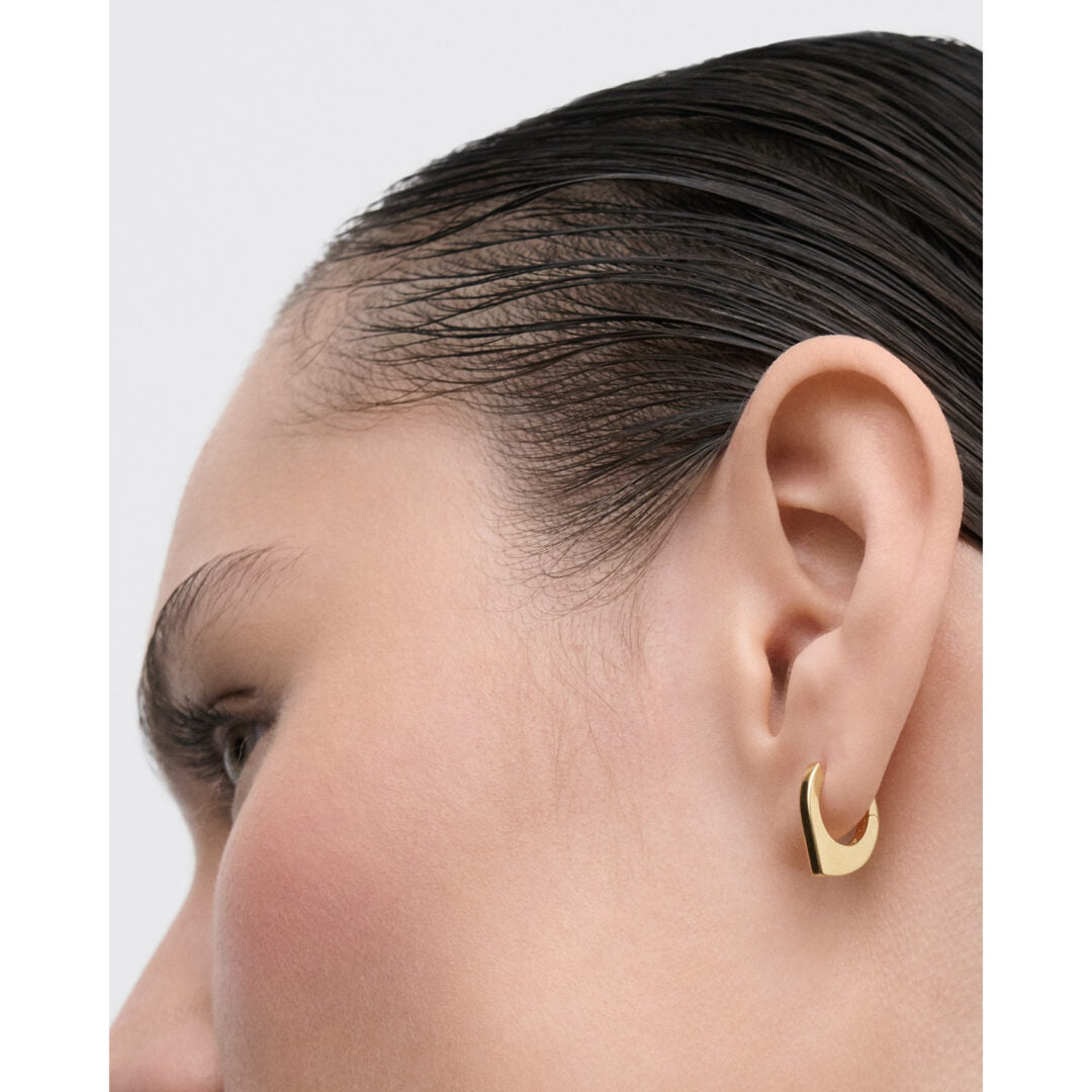 PDPAOLA Oda hoops earrings