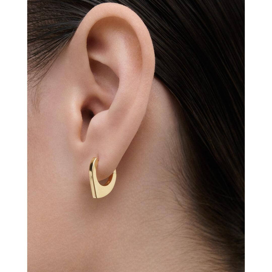 PDPAOLA Oda hoops earrings