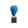 Hygeia Bust Statue – Greek Goddess of Health Sculpture — Blue