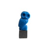 Wisdom Owl Sculpture – Symbol of Knowledge — Blue