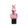 Athena Goddess Sculpture – Greek Mythology Art Décor — Pink