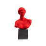 Aphrodite Greek Bust – Mythology Inspired Home Décor — Red