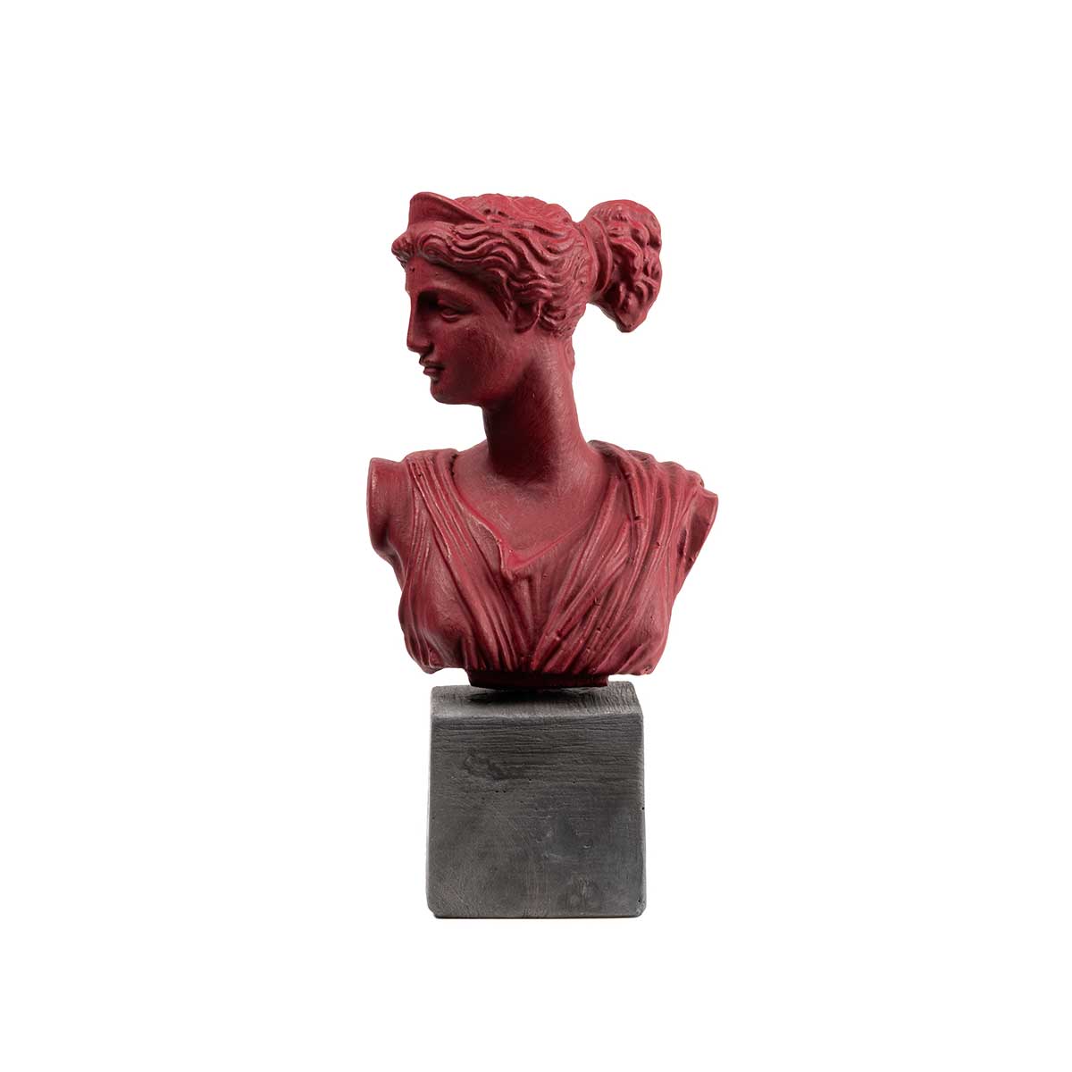 Greek Goddess Artemis Bust Statue – Ancient Sculpture Home Decoration — Bordo