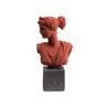 Greek Goddess Artemis Bust Statue – Ancient Sculpture Home Decoration — Brown