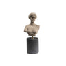 Aphrodite Greek Goddess Bust Statue – Classical Sculpture Décor — Grey