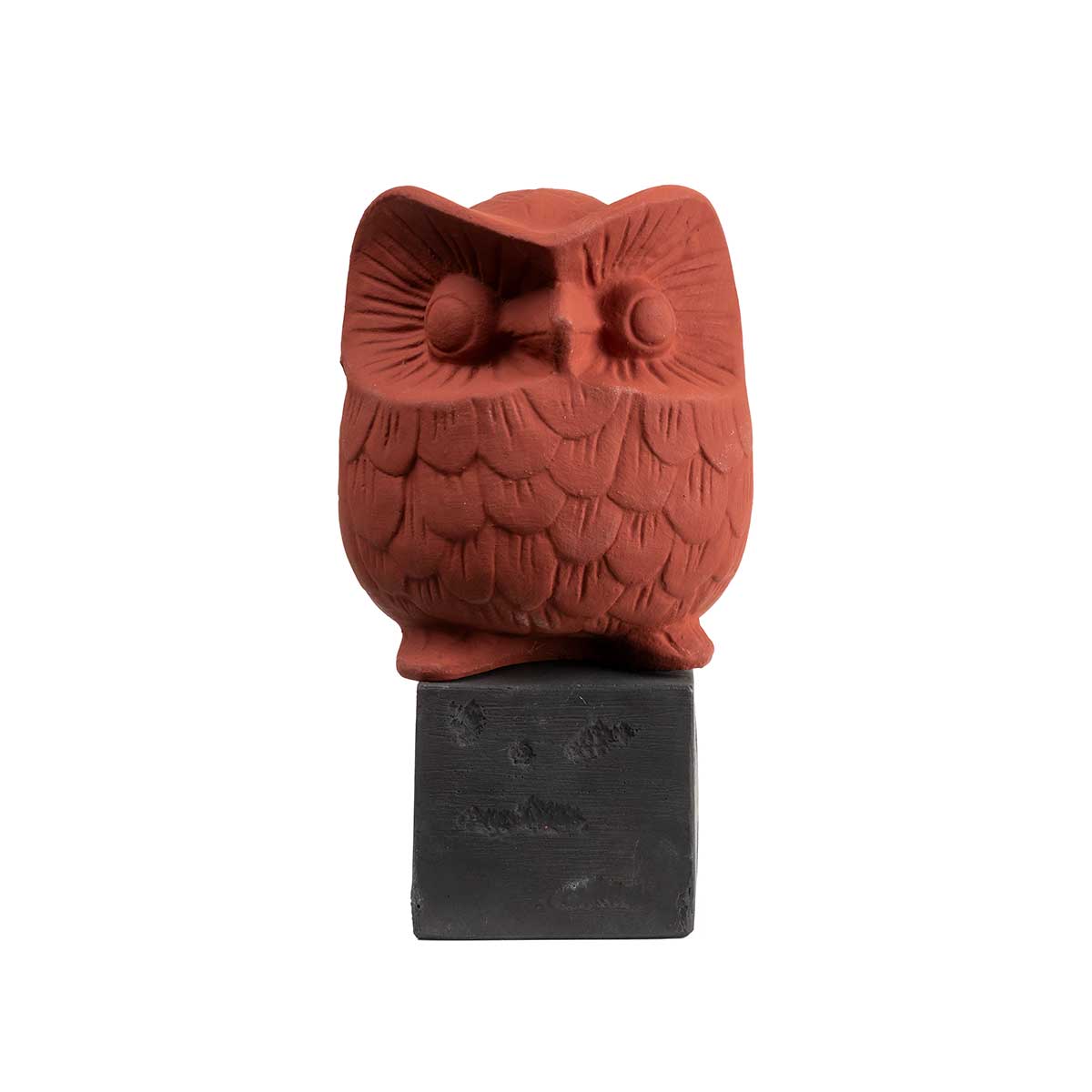 Owl Sculpture — Brown