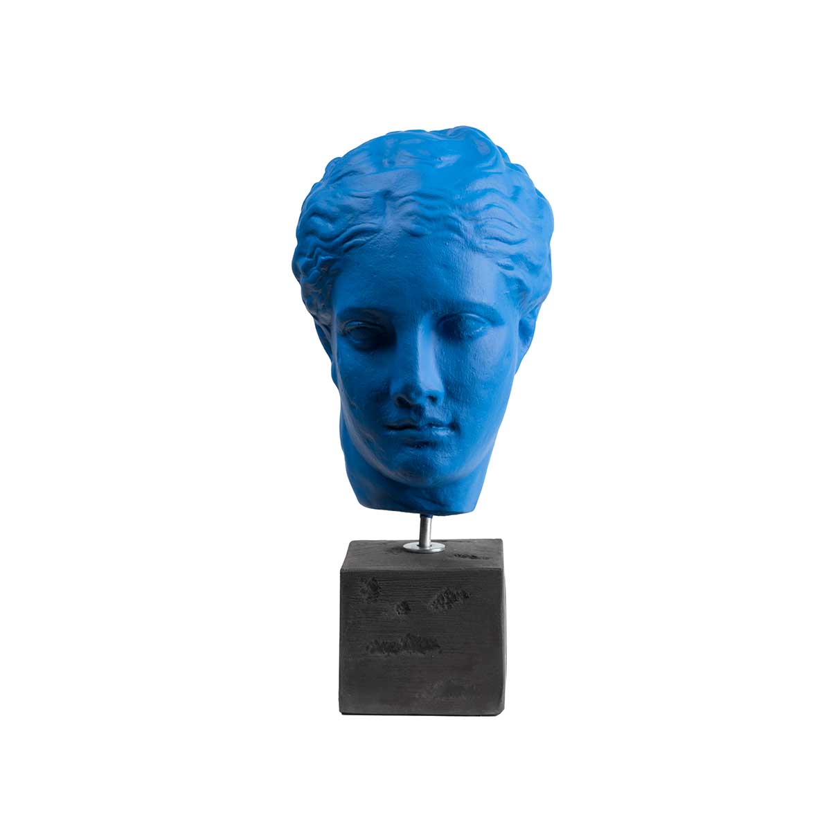 Hygeia Bust Statue – Timeless Greek Mythology Art Piece — Blue
