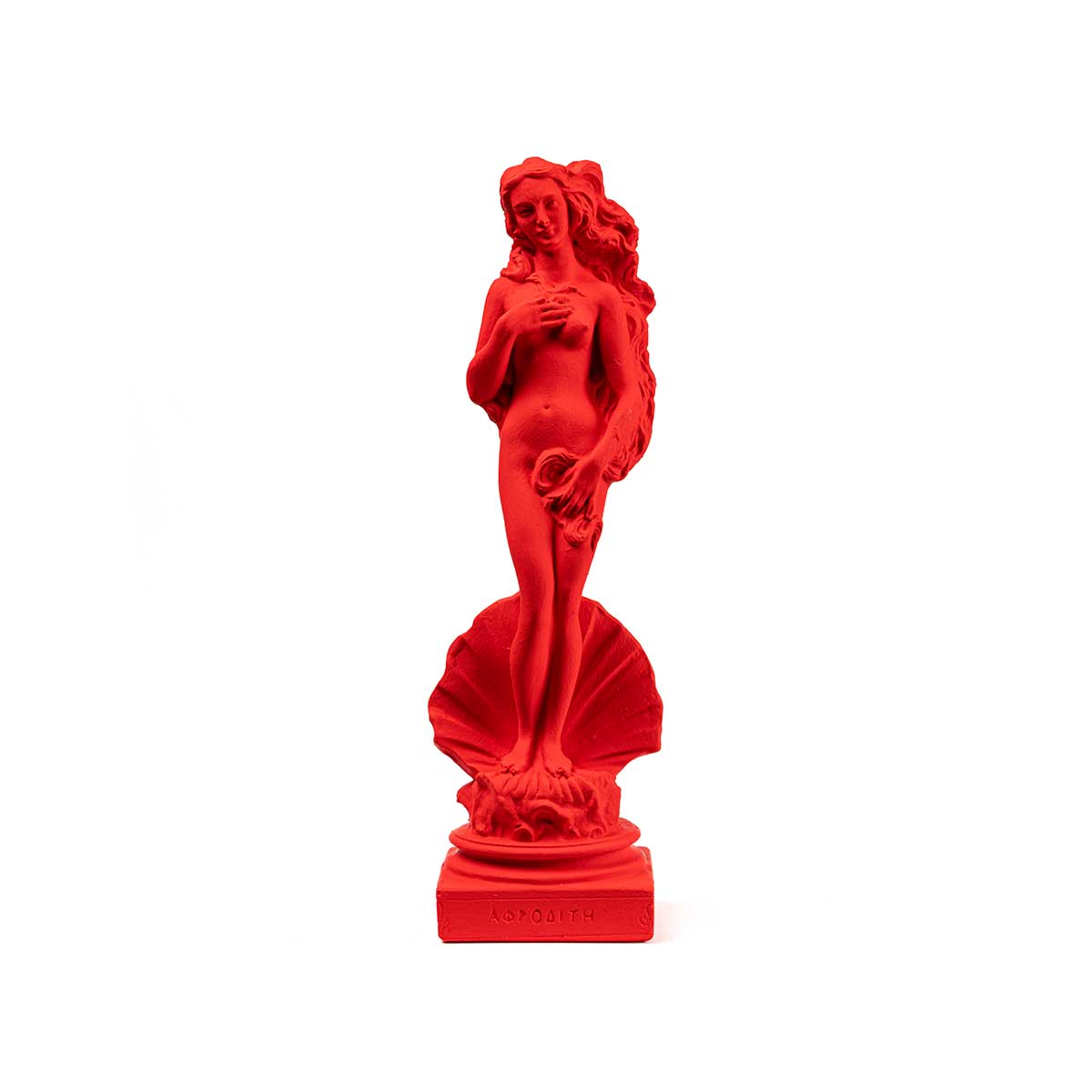 Venus Anadyomene Statue — Red