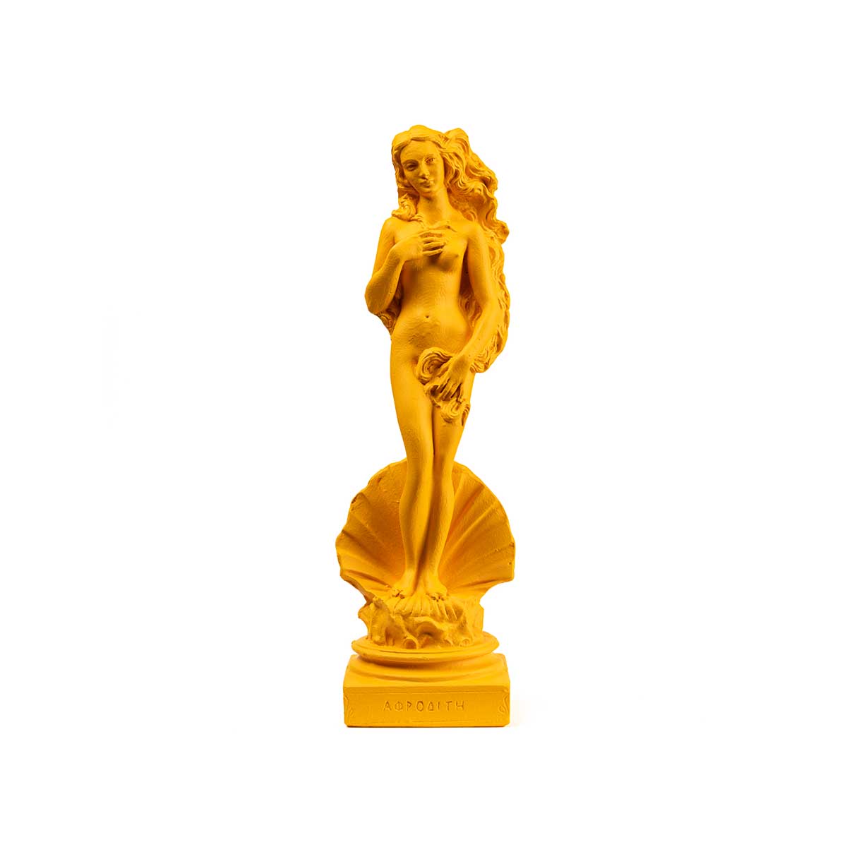 Venus Anadyomene Statue — Yellow