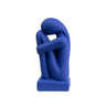 Woman in Contemplation Sculpture — Purple