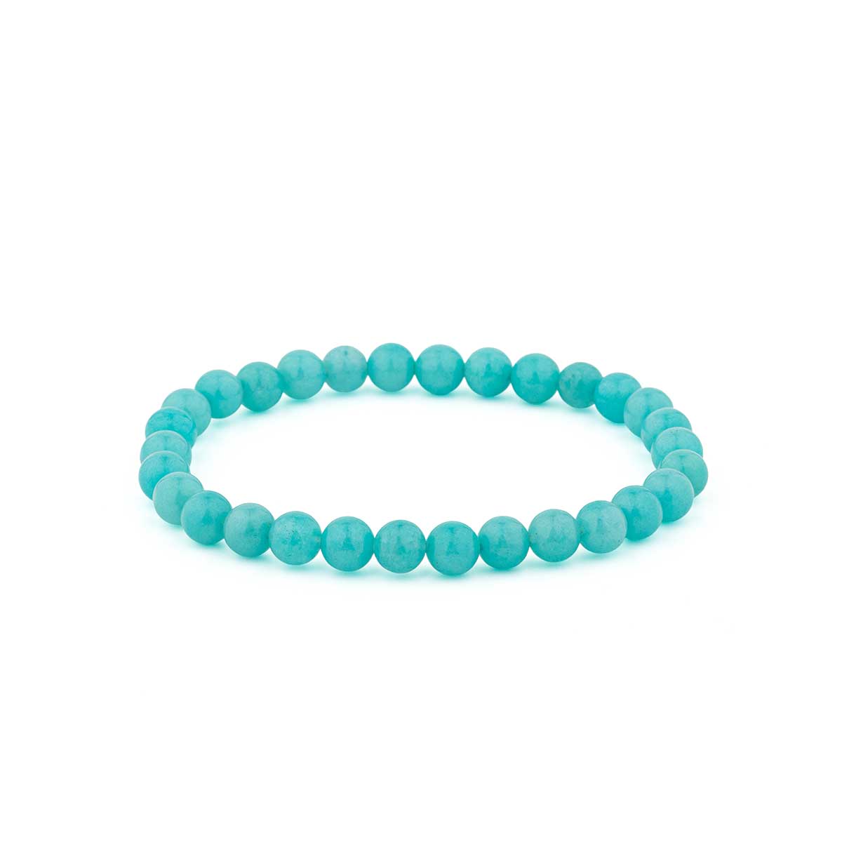 Unisex Gemstone Elastic Bracelet