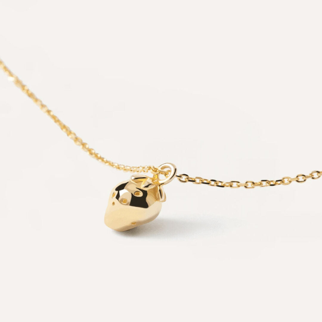 PD Paola La Fraise Gold Necklace