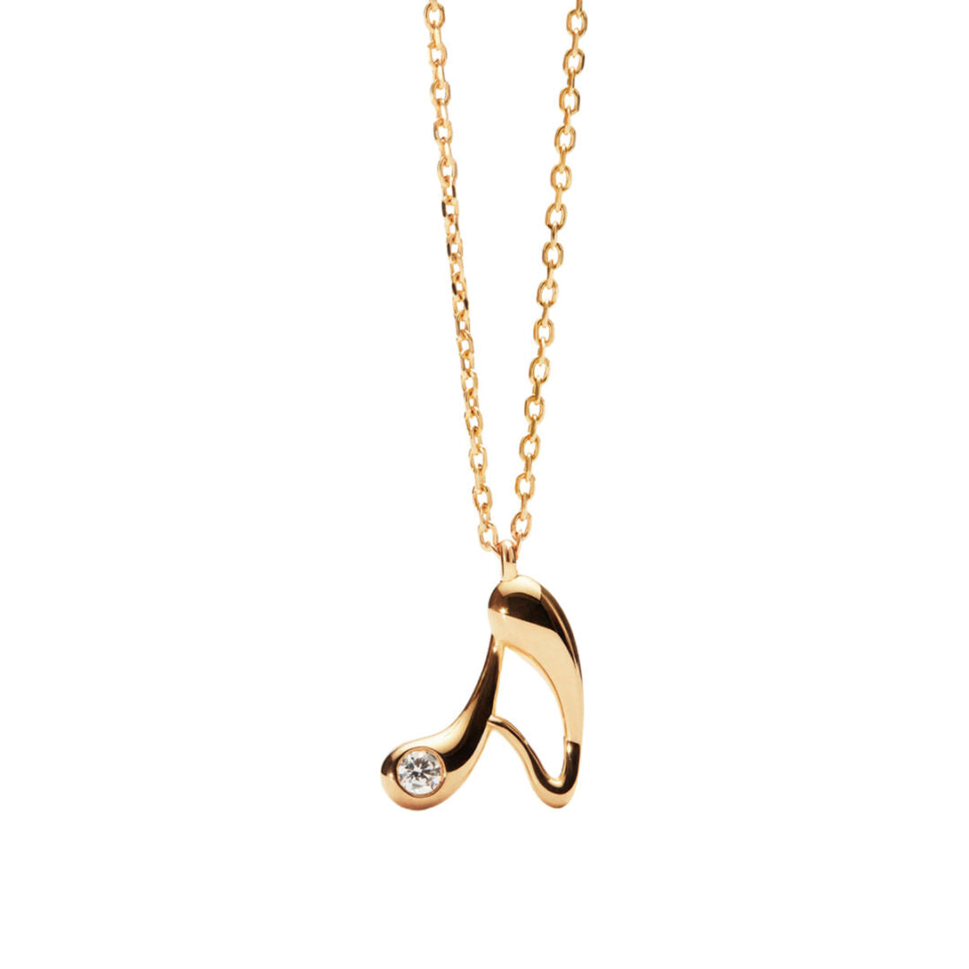 PDPAOLA A Initial Pendant Necklace
