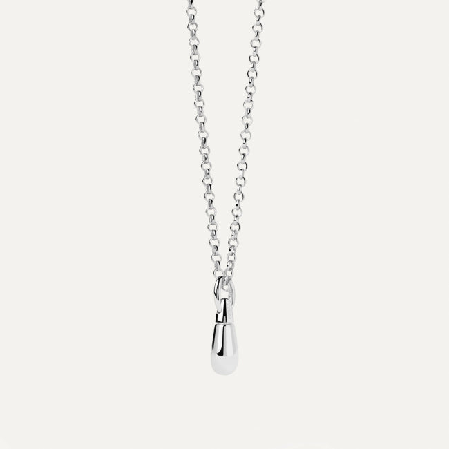 PD PAOLA Drop Silver Pendant