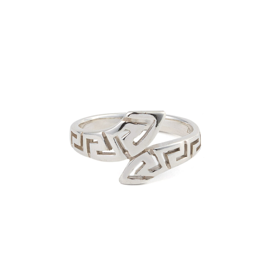 Greca Ring in Sterling Silver