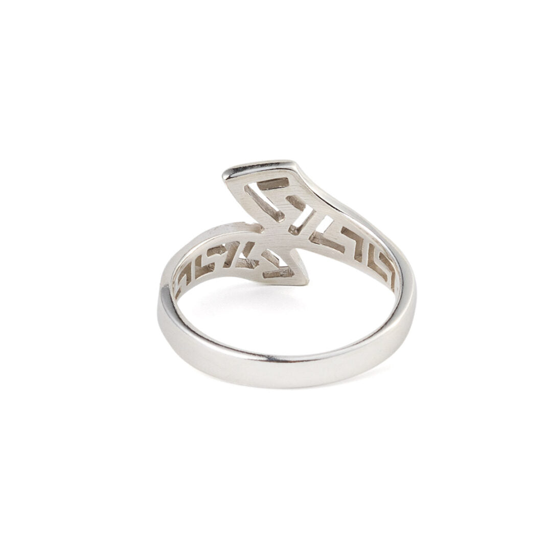 Greca Ring in Sterling Silver