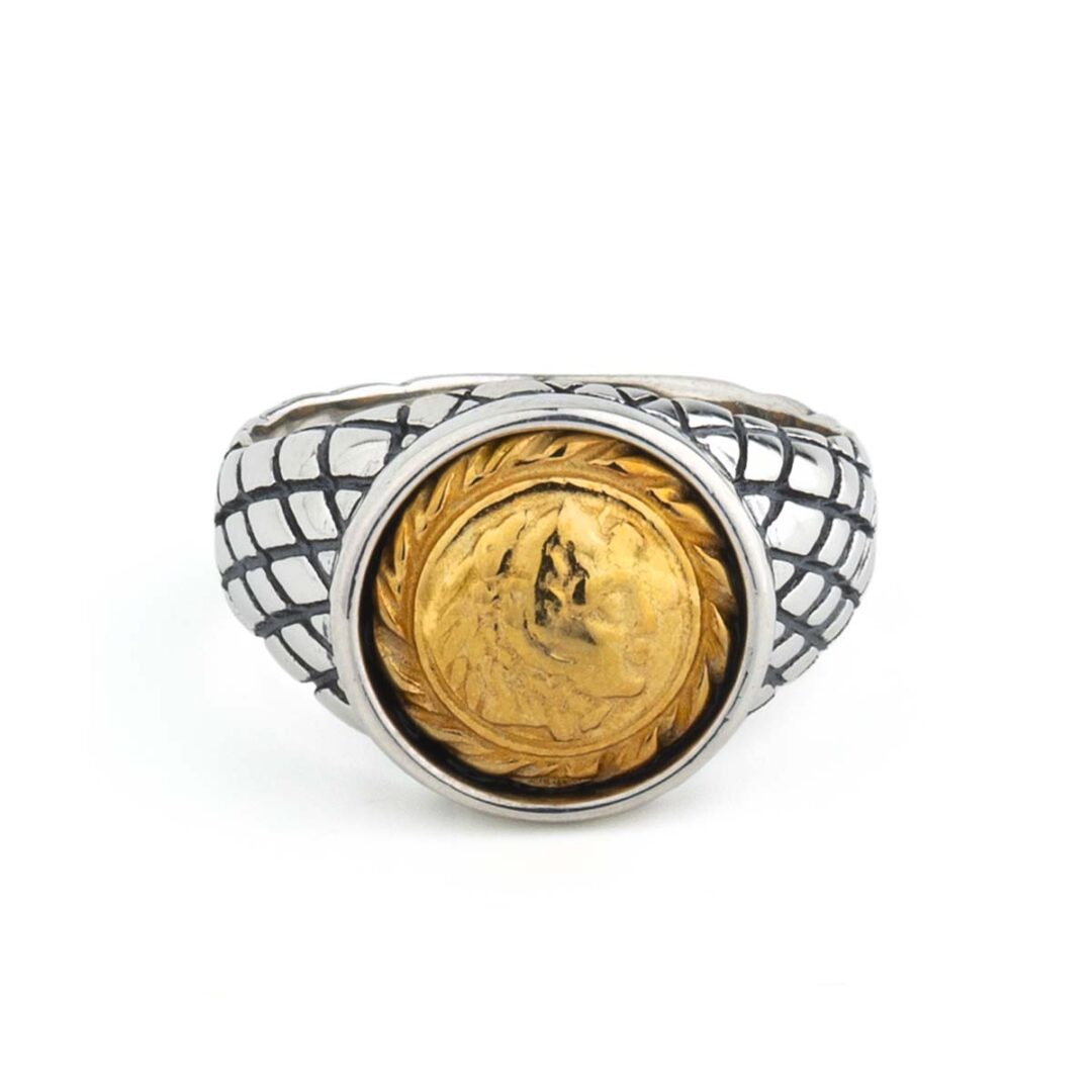 Alexander the Great Sterling Silver Men’s Ring