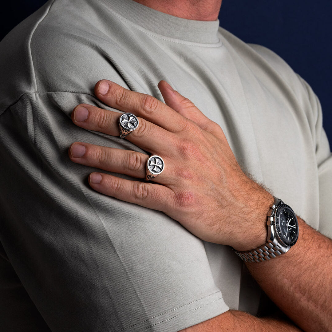 Cross Ring - 925° Sterling Silver