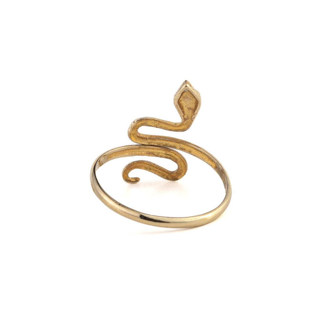 Snake Ring - 14K Gold