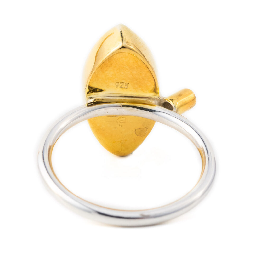 Coral Doublet Ring