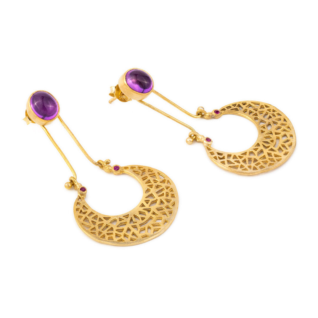 Tourmaline Dangle Earrings