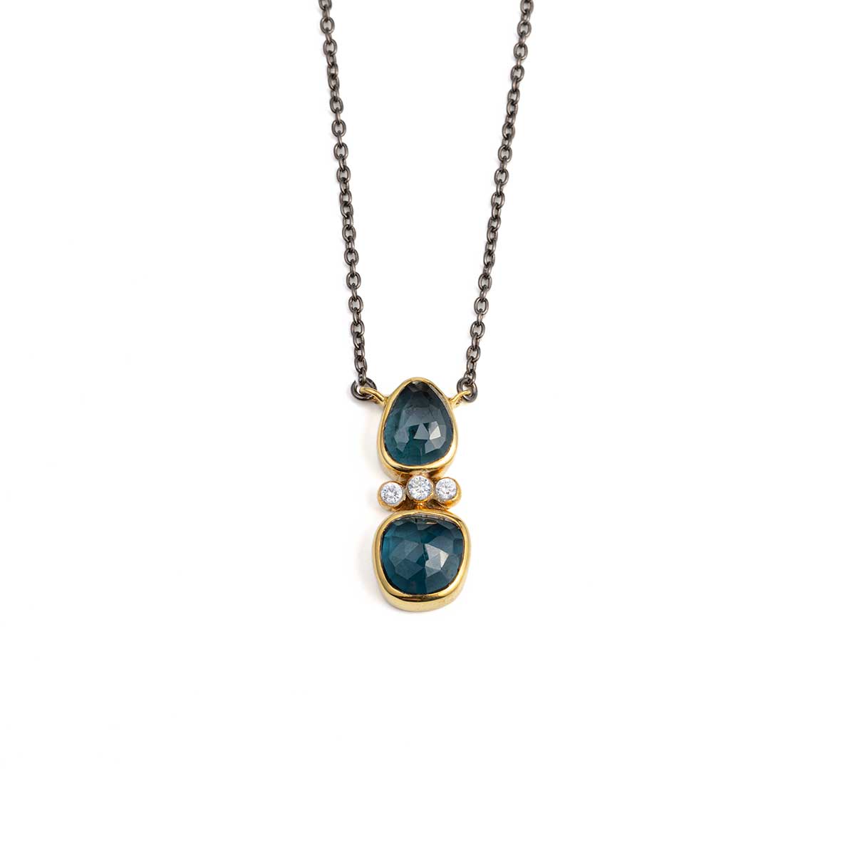 London Blue Topaz Necklace