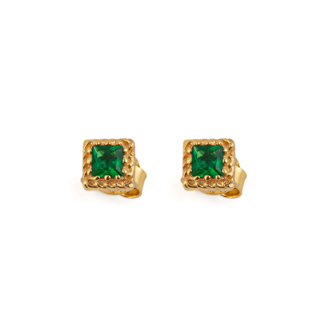 Tsavorite Stud Earrings