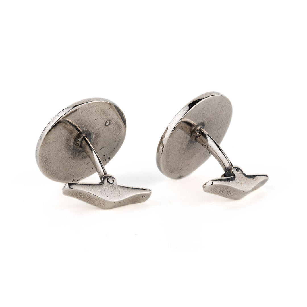 Alexander the Great Cufflinks - 925 Sterling Silver