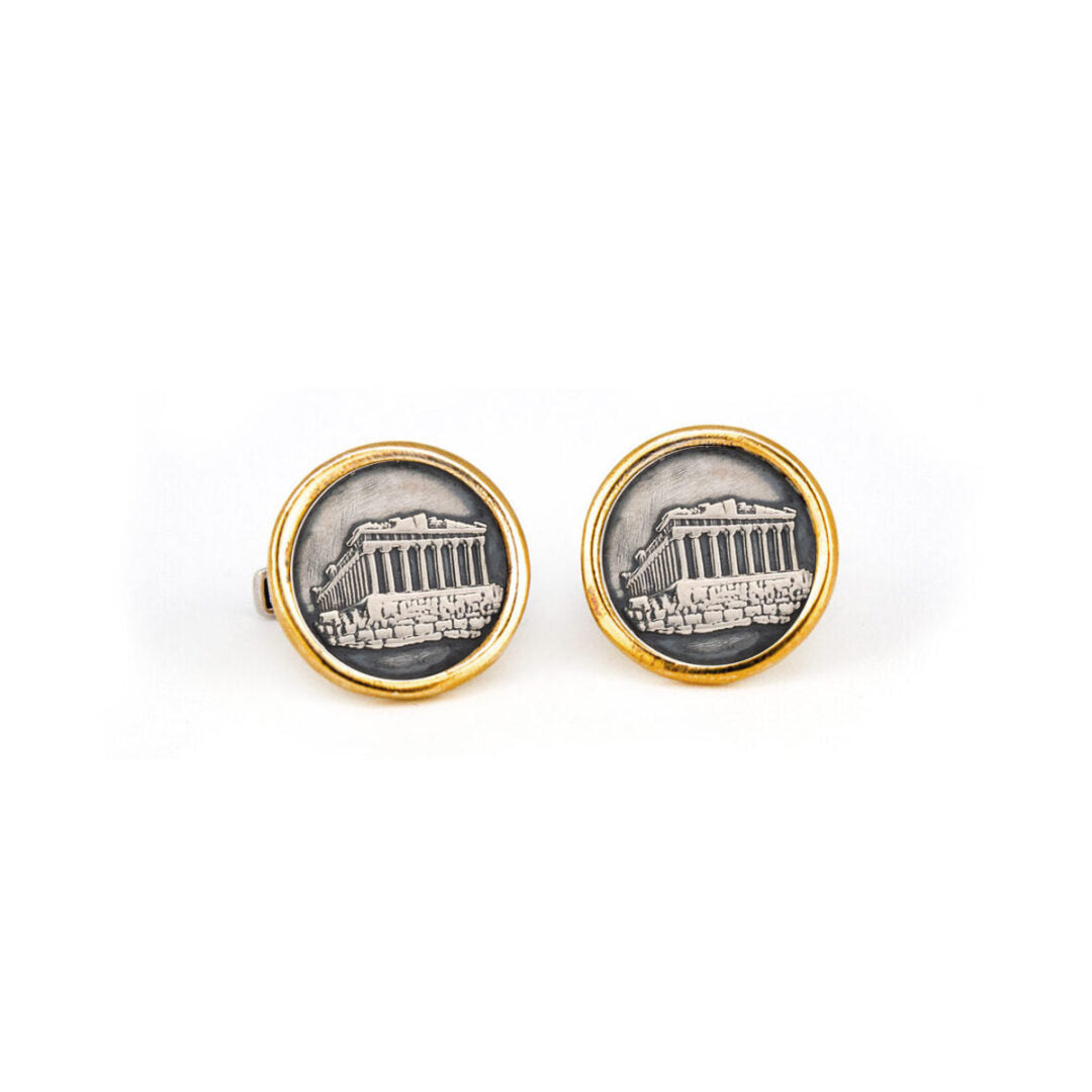Parthenon Cufflinks - 925 Sterling Silver