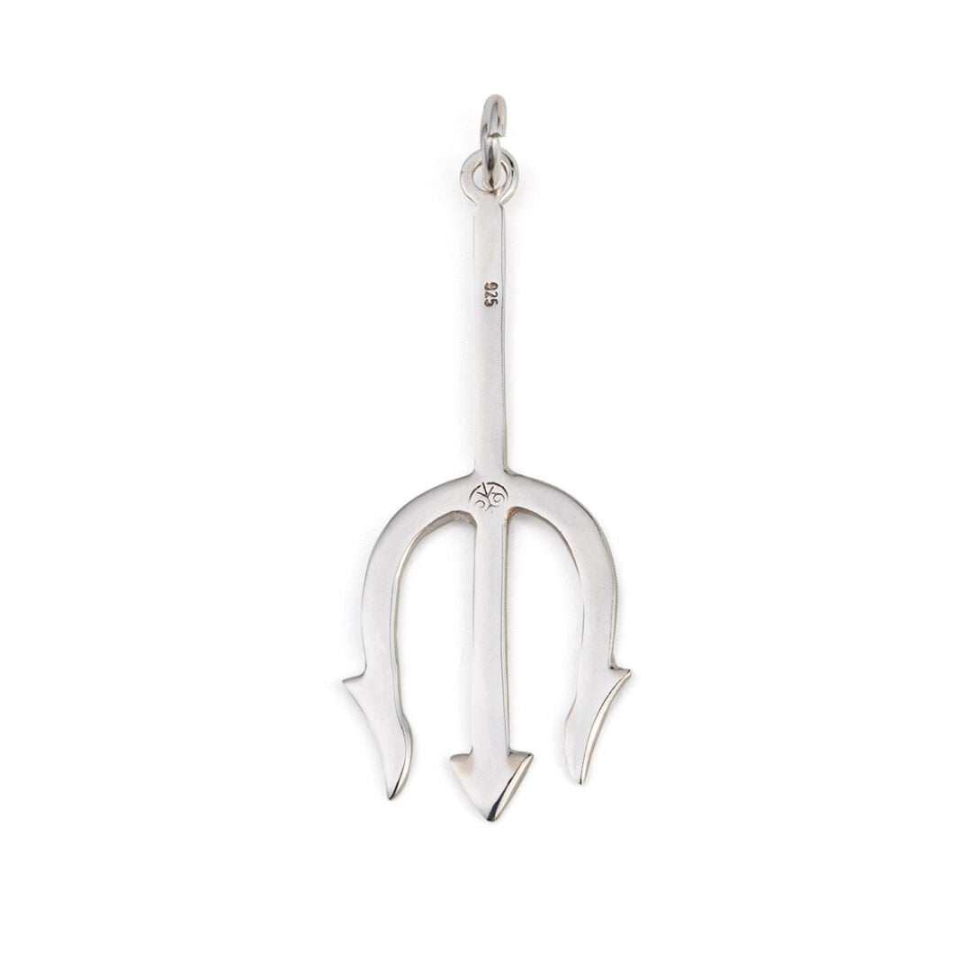 Poseidon Trident Pendant - 925 Sterling Silver